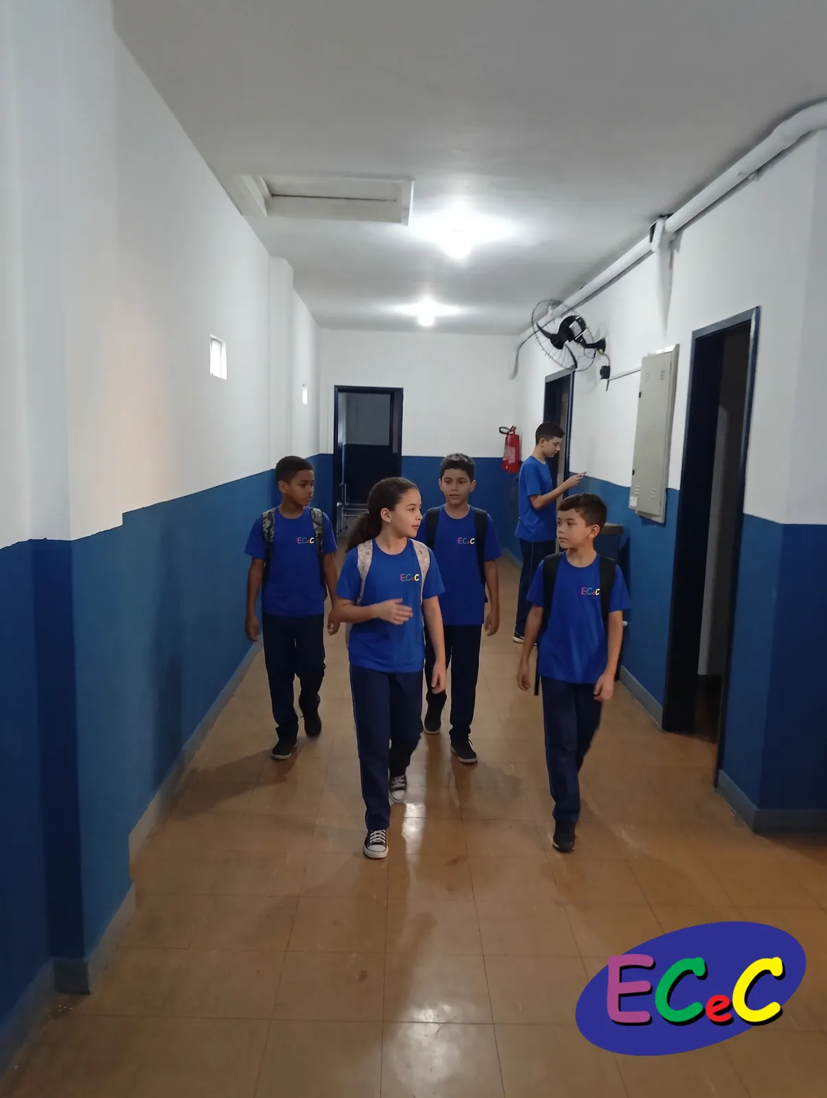 Corredores da escola